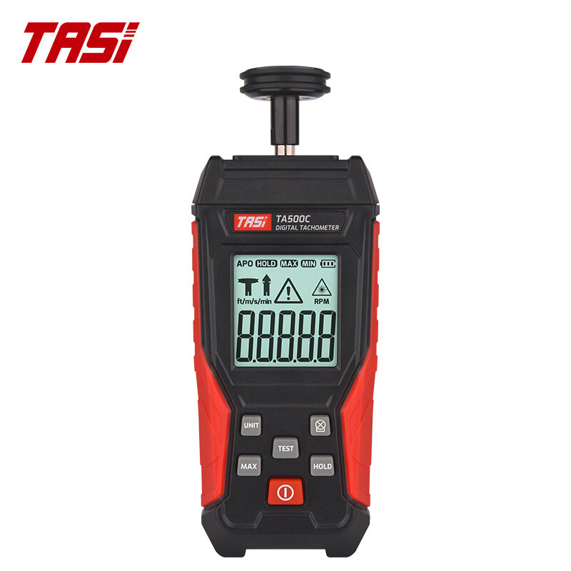 Speciale Anson TA500C Professionele Lasertachometer Digitale Contactsnelheidsmeter Snelheidsmeetinstrument Lijnsnelheids Top Merken Winkel
